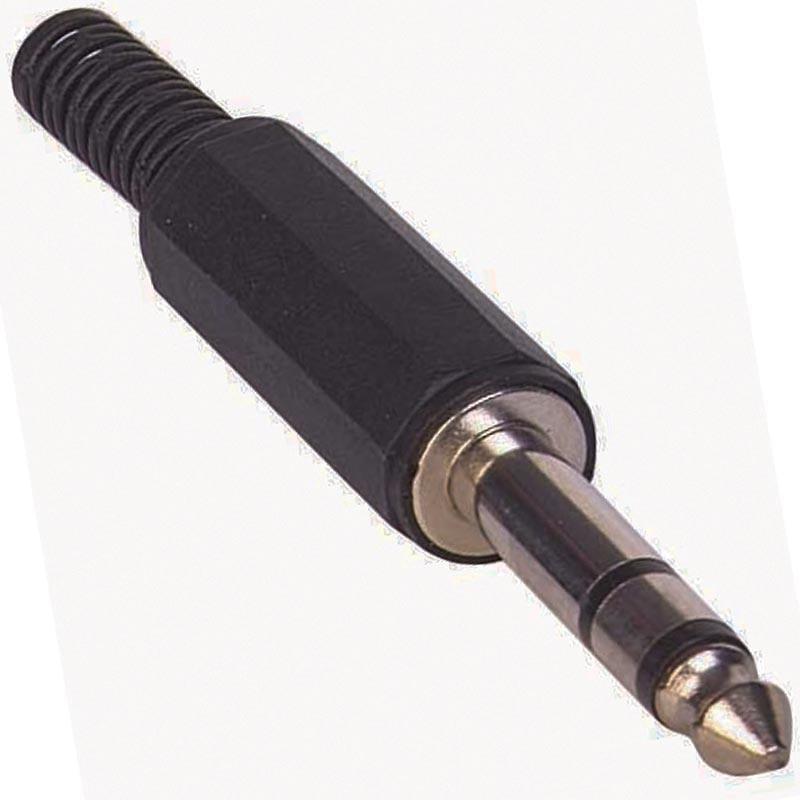 6.3 Mm Stereo Plastik Gitar Jack