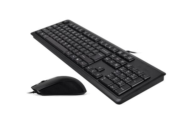 A4 TECH KR-9276 Q Türkçe USB Standart Siyah Klavye+ Mouse
