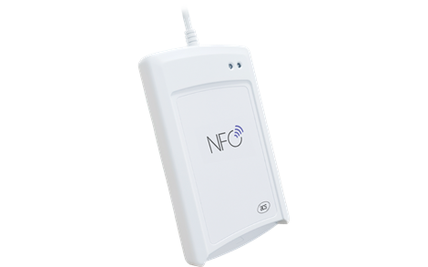 ACS ACR1581U-C1 DualBoost III USB Type-A Temaslı + 13.56MHz NFC Temassız Akıllı Kart Okuyucu / Kodlayıcı