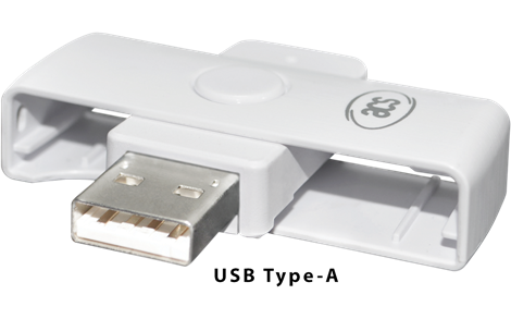 ACS ACR39U-N1 PocketMate II USB Type-A Tam Boy Temaslı Akıllı Kart Okuyucu