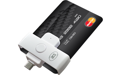 ACS ACR39U-NF PocketMate II USB Type-C Tam Boy Temaslı Akıllı Kart Okuyucu