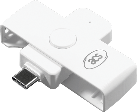 ACS ACR39U-NF PocketMate II USB Type-C Tam Boy Temaslı Akıllı Kart Okuyucu