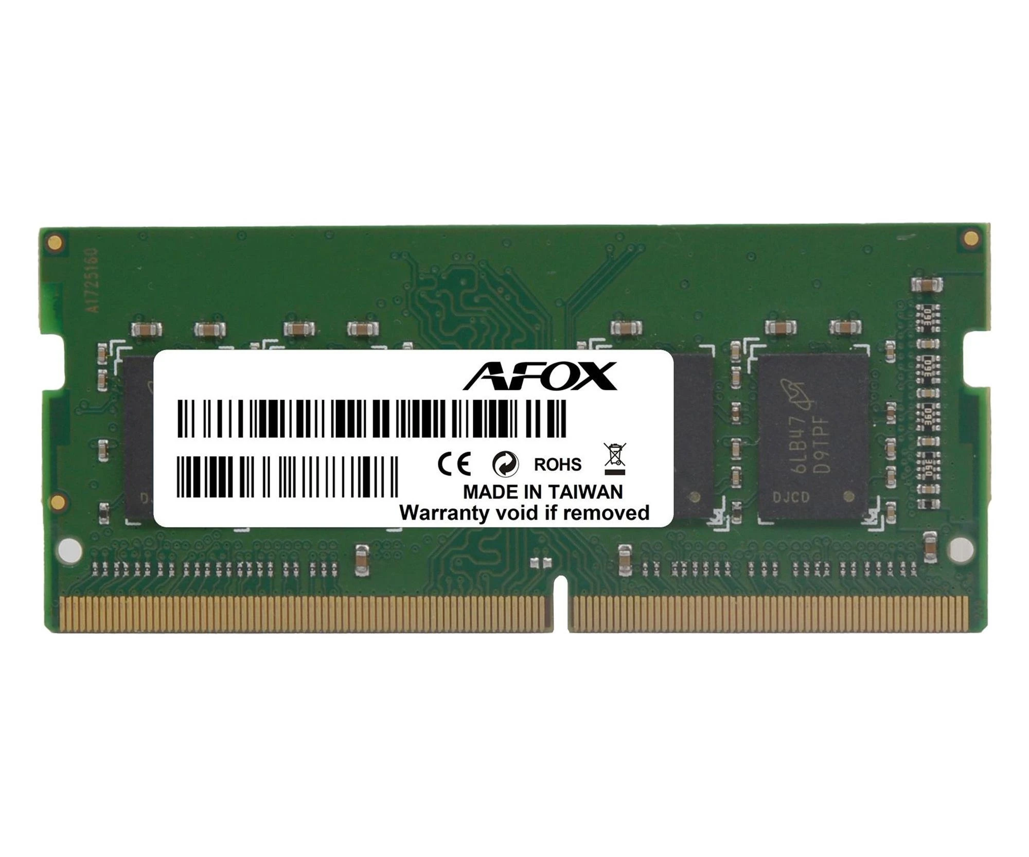 AFOX 8GB DDR4 3200MHZ CL22 NOTEBOOK RAM / VALUE AFSD48PH1P