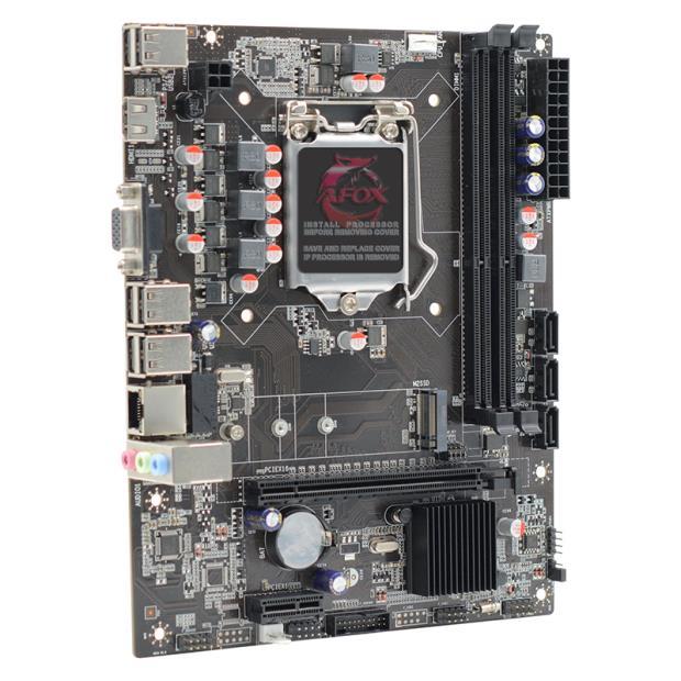 AFOX IH61-MA5-V6 H61 2xDDR3 VGA+HDMI 1x LAN 1X M.2 NVMe Gen3 1155 PIN ANAKART