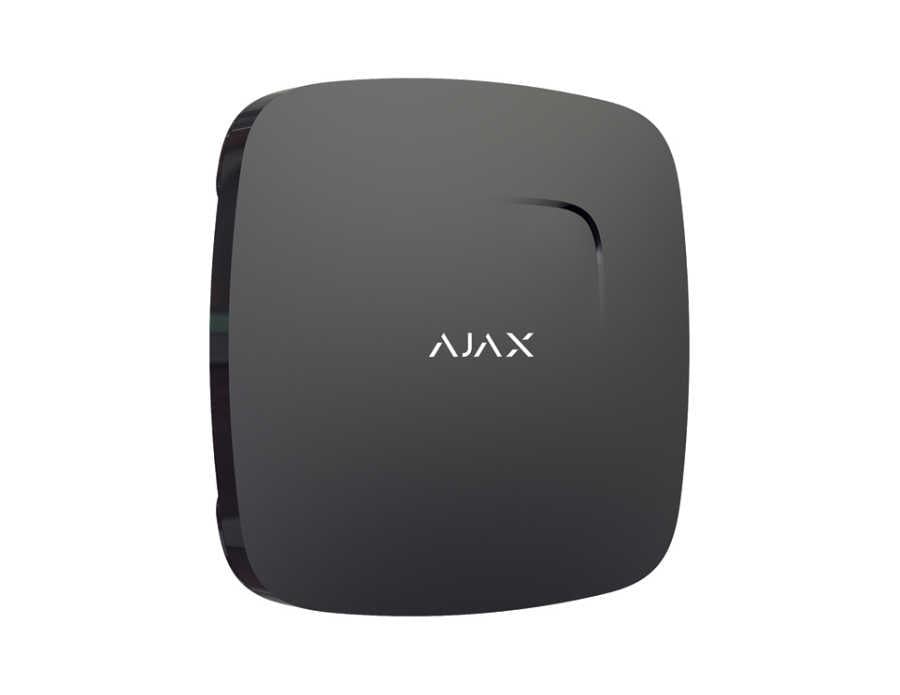 AJAX FireProtect Kablosuz Isı ve Duman Dedektörü SİYAH