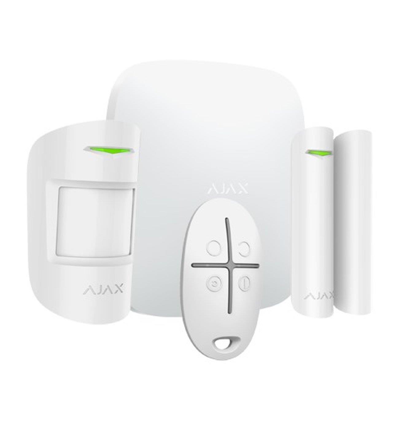 AJAX HubKit / StarterKitHub Kablosuz Alarm Seti BEYAZ