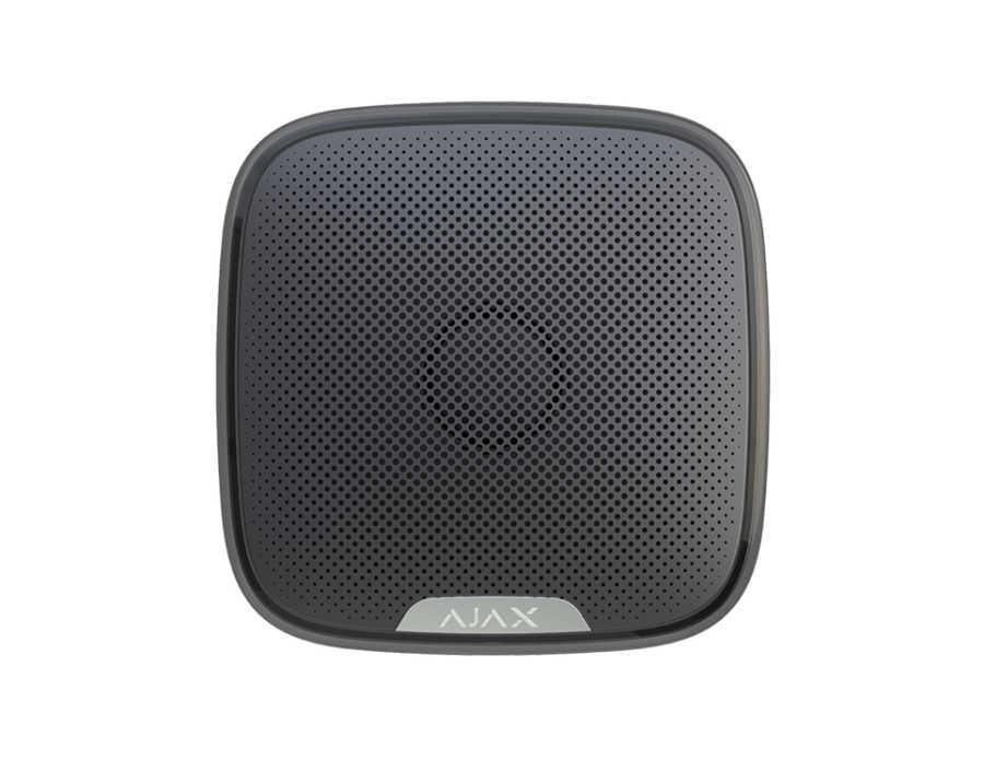 AJAX StreetSiren DoubleDeck Kablosuz Baskı Alanlı Harici Siren SİYAH