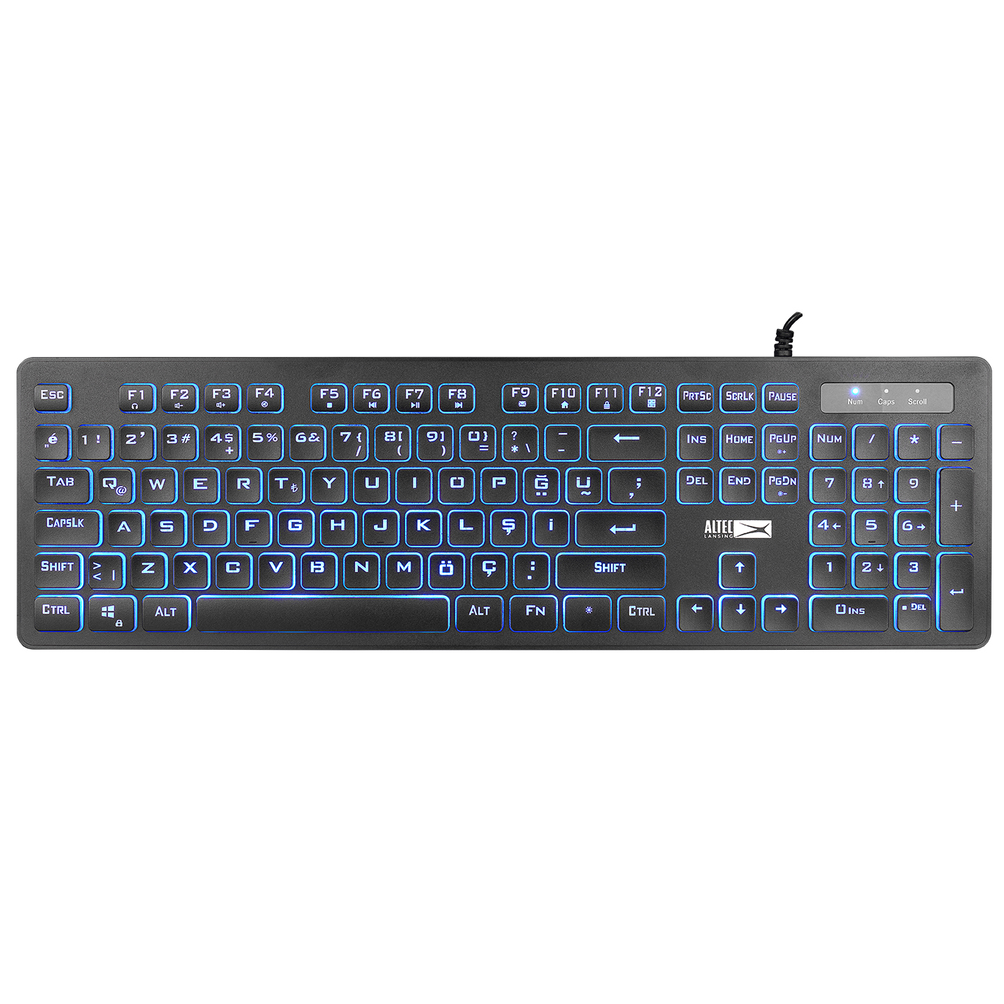 ALTEC ALGK8264 Kablolu USB Siyah Gaming Klavye