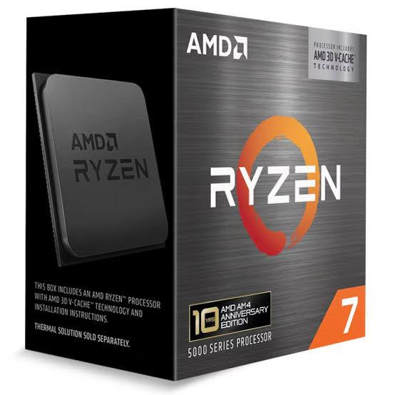 AMD RYZEN 7 5800X3D 8çekirdekli 96MB VGA Yok AM4 Kutulu-Fanlı 105w