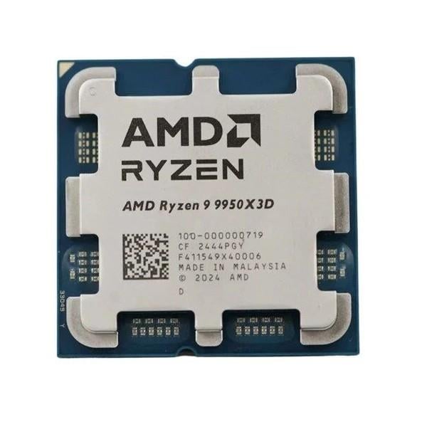 AMD RYZEN 9 9950X3D 144MB 16çekirdekli O/B UHD AM5 170w Kutusuz+Fansız