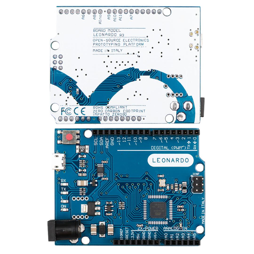 Arduino Leonardo R3 ATmega32U4 Mikrodenetleyici Geliştirme Kartı