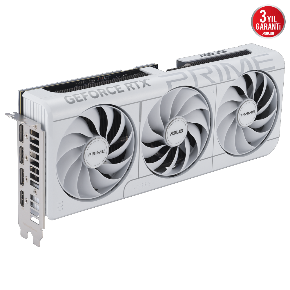 ASUS 12GB PRIME RTX5070-O12G GDDR7 192bit HDMI DP PCIe 5.0 Whıte Edıtıon