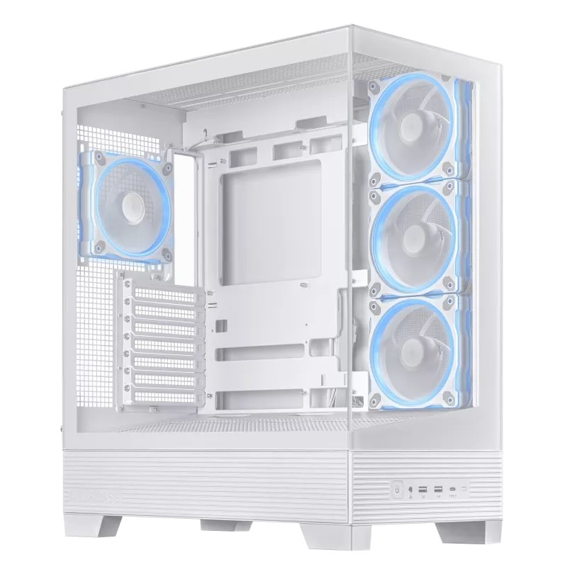 ASUS A31 PLUS TG ARGB WHITE ATX KASA