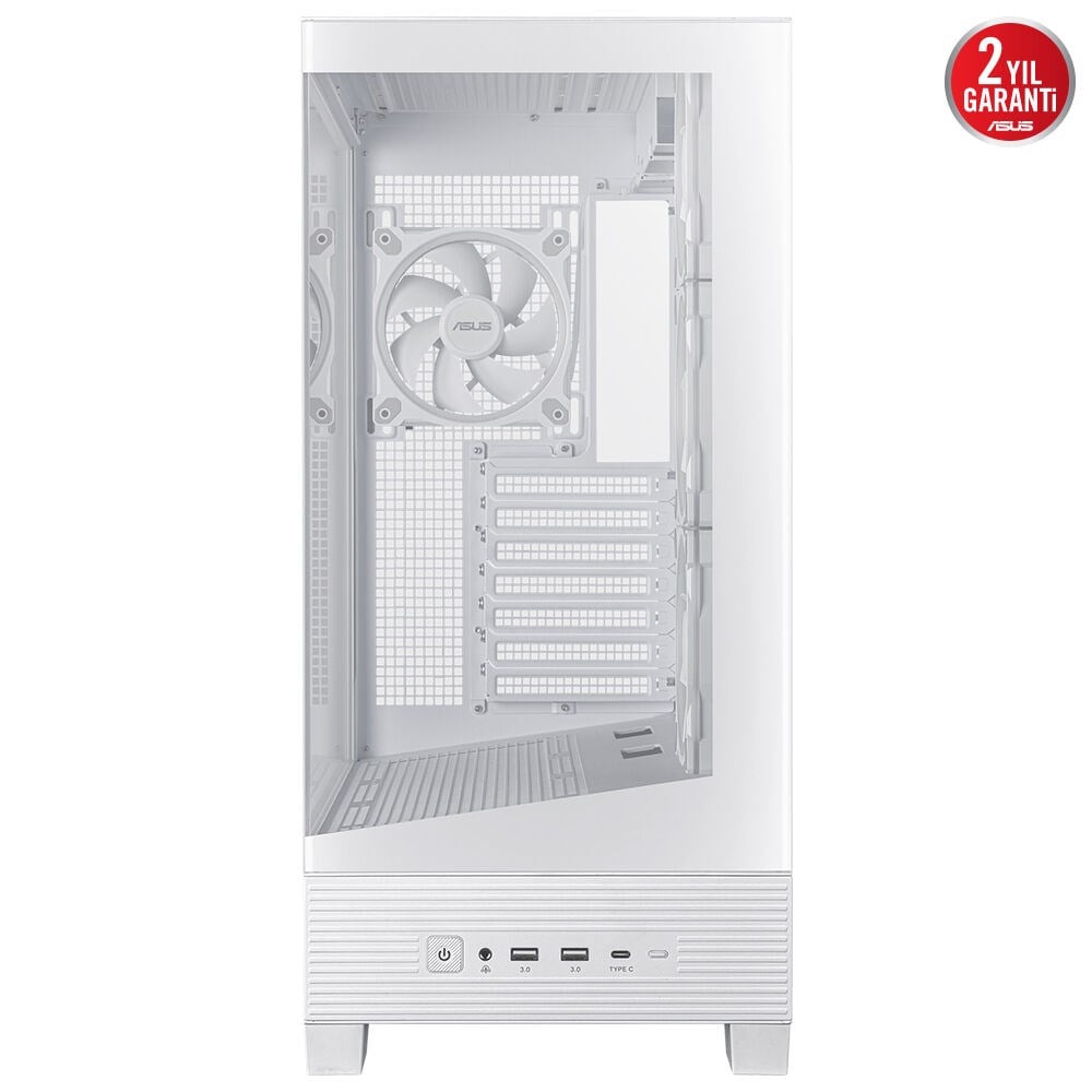 ASUS A31 PLUS TG ARGB WHITE Gaming Mid-Tower PC Kasası Beyaz / 90DC00R3-B19000