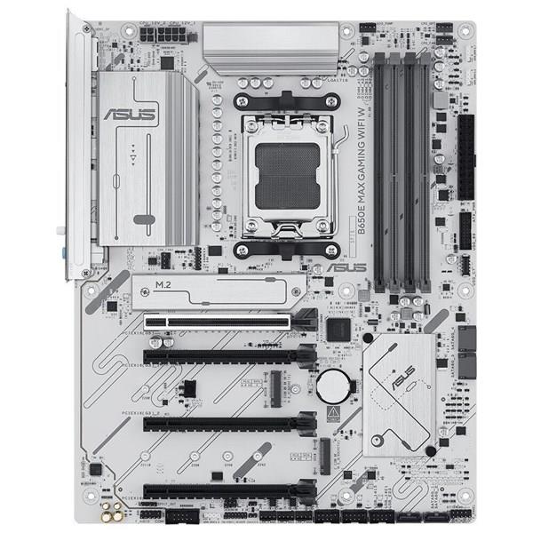 ASUS B650E MAX GAMING WIFI6E W DDR5 HDMI DP PCIE 5.0 AM5 ATX BEYAZ