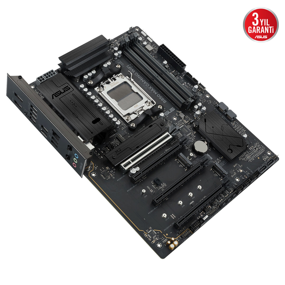 ASUS B850 MAX GAMING WIFI6E DDR5 HDMI-DP PCIE 5.0 AM5 ATX Kurumsal Anakart