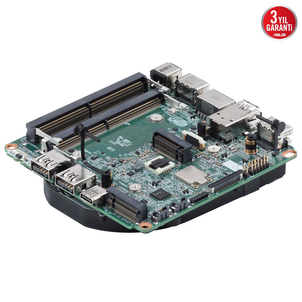 ASUS CORE 3 100U-RAM DİSK YOK-FDOS MINI PC  / NUC14 PRO SLIM KIT NUC14RVKI3 / 90AR0062-M00040