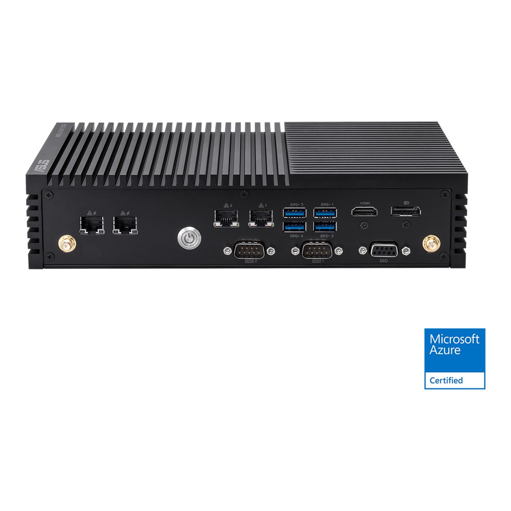 ASUS Intel Atom x5-E3940, 4GB DDR3L RAM, 128GB SSD, 6x COM Portu Çift LAN, HDMI/DP PE200S Fanless (Fansız) Endüstriyel Mini PC