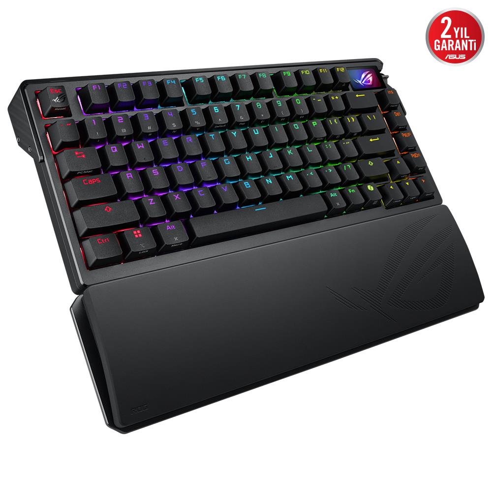 ASUS M702 AZOTH EXTREME/NXSW/UK/PBT OLED DOKUNMATİK EKRAN ALÜMİNYUM VE KARBONFİBER ŞASE MEKANIK GAMING KLAVYE