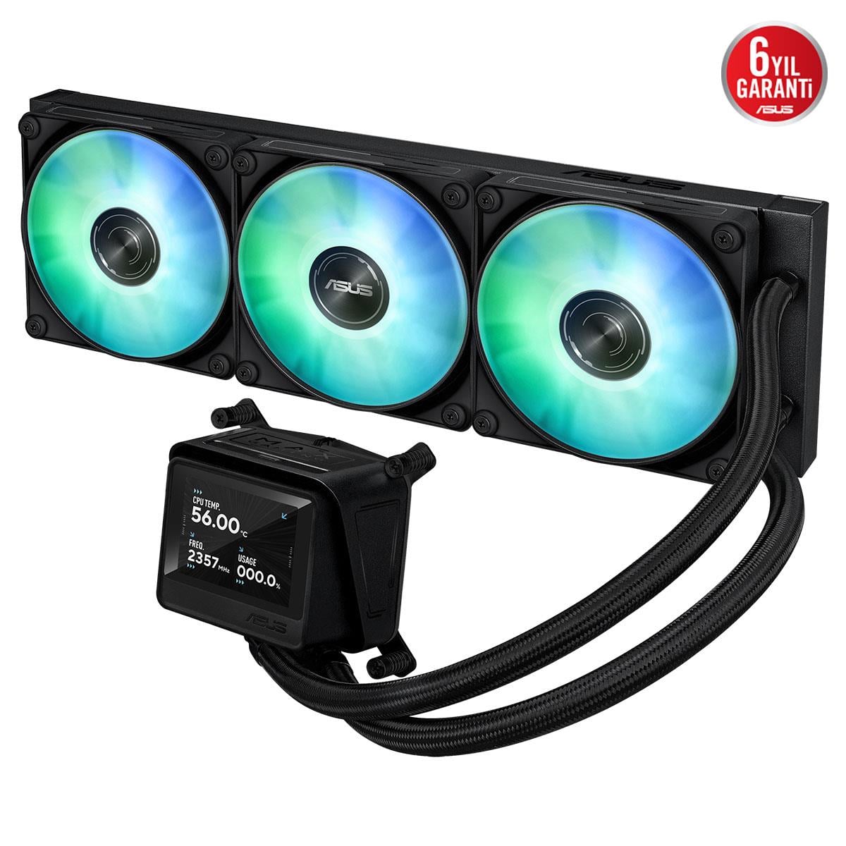 ASUS MAX GAMING LC 360 ARGB LCD SIVI SOGUTMA