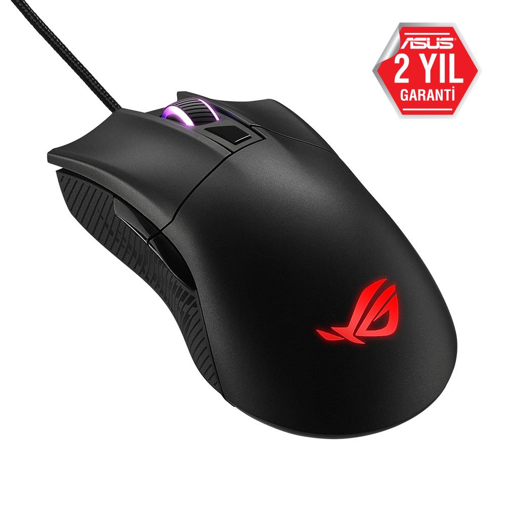 ASUS P507 ROG GLADIUS II CORE USB 6200 DPI AURA SYNC RGB GAMING MOUSE