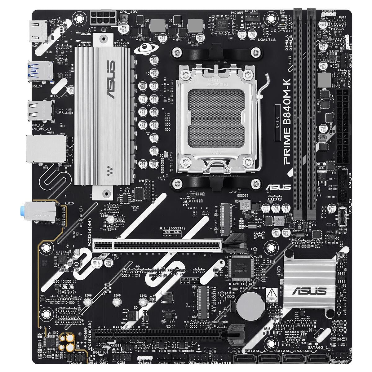 ASUS PRIME B840M-K 2xDDR5 HDMI 2xM.2 AM5 ANAKART
