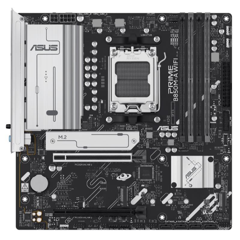 ASUS PRIME B850M-A WIFI DDR5 8000MT/S 1XHDMI 2XDP 3XM.2 USB3.2 MATX AM5 (AMD AM5 9000/8000/7000 SERİLERİ İLE UYUMLU)