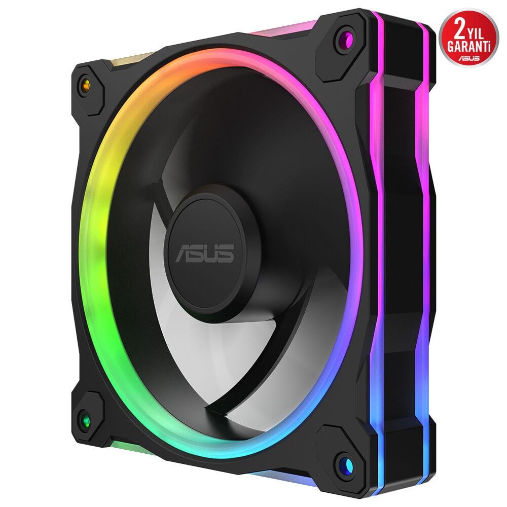 ASUS PRIME MR120 SOĞUTUCU KASA RADYATÖR FANI ARGB 120MM SİYAH