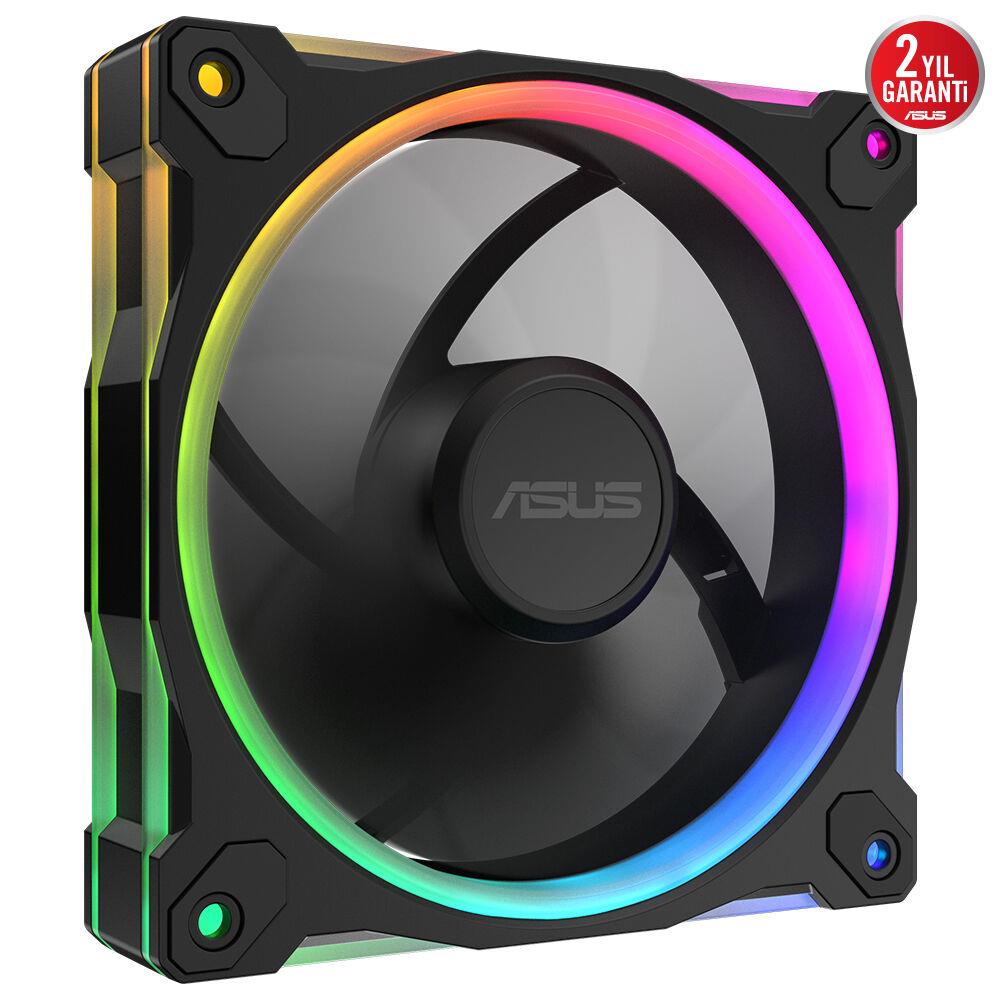 ASUS PRIME MR120 SOĞUTUCU KASA RADYATÖR FANI ARGB 120MM REVERSE SİYAH