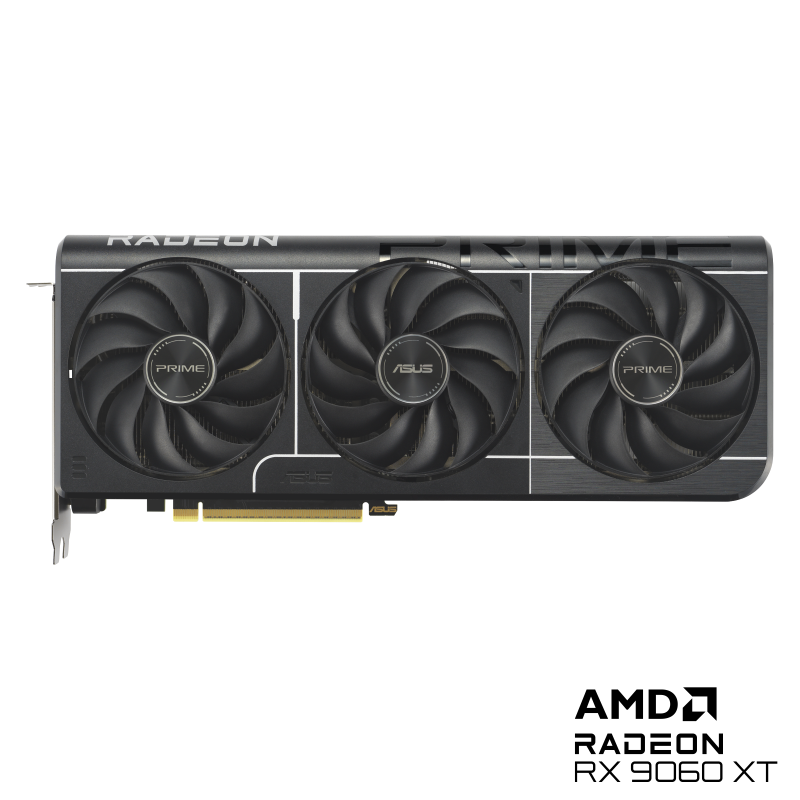 ASUS PRIME-RX9060XT-O8G 8GB AMD RX9060XT GDDR6 128bit 2xDP 1xHDMI 16x Ekran Kartı