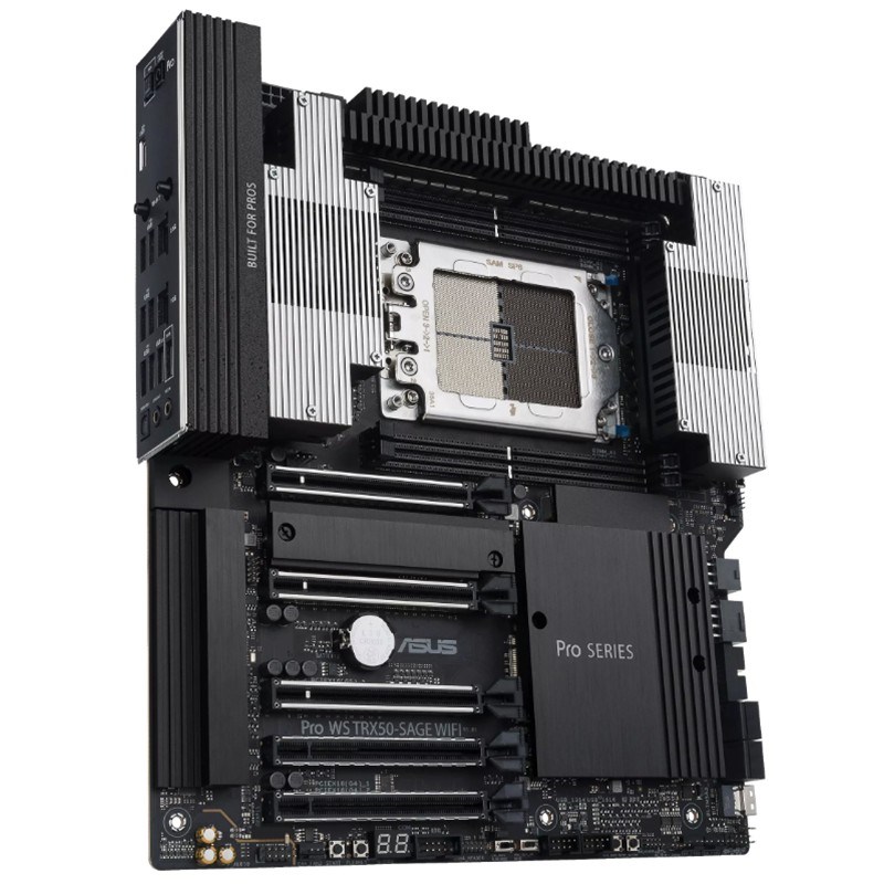 ASUS PRO WS TRX50-SAGE WIFI DDR5 3XM.2 USB WIFI7 (AMD THREADRIPPER PRO 9000/7000 WX SERİLERİ İLE UYUMLU)