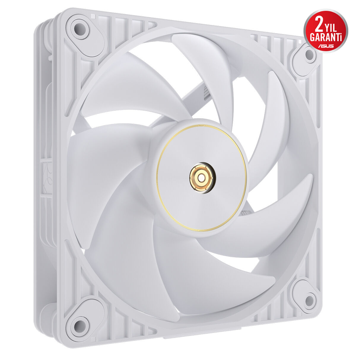 ASUS ProArt PF120 Beyaz 120mm PWM Kasa/Radyatör Fanı (3lü Paket + Kontrolcü) / 90DA00M3-B09020