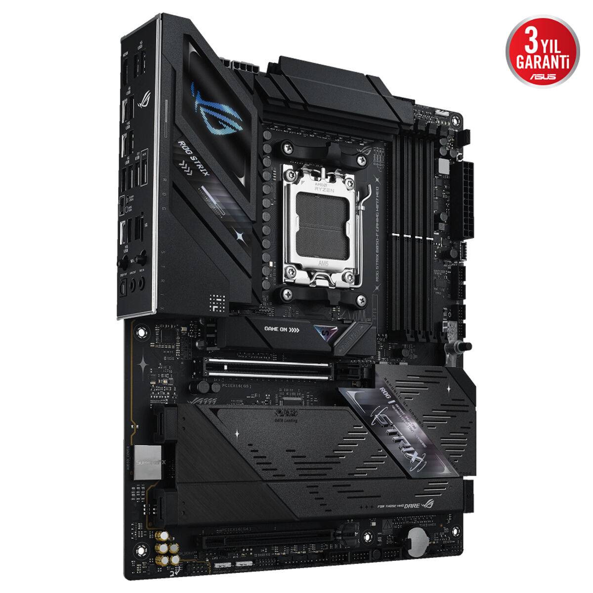ASUS ROG STRIX B850-F GAMING WIFI7 NEO DDR5 HDMI PCIE 5.0 AM5 ATX Kurumsal Anakart