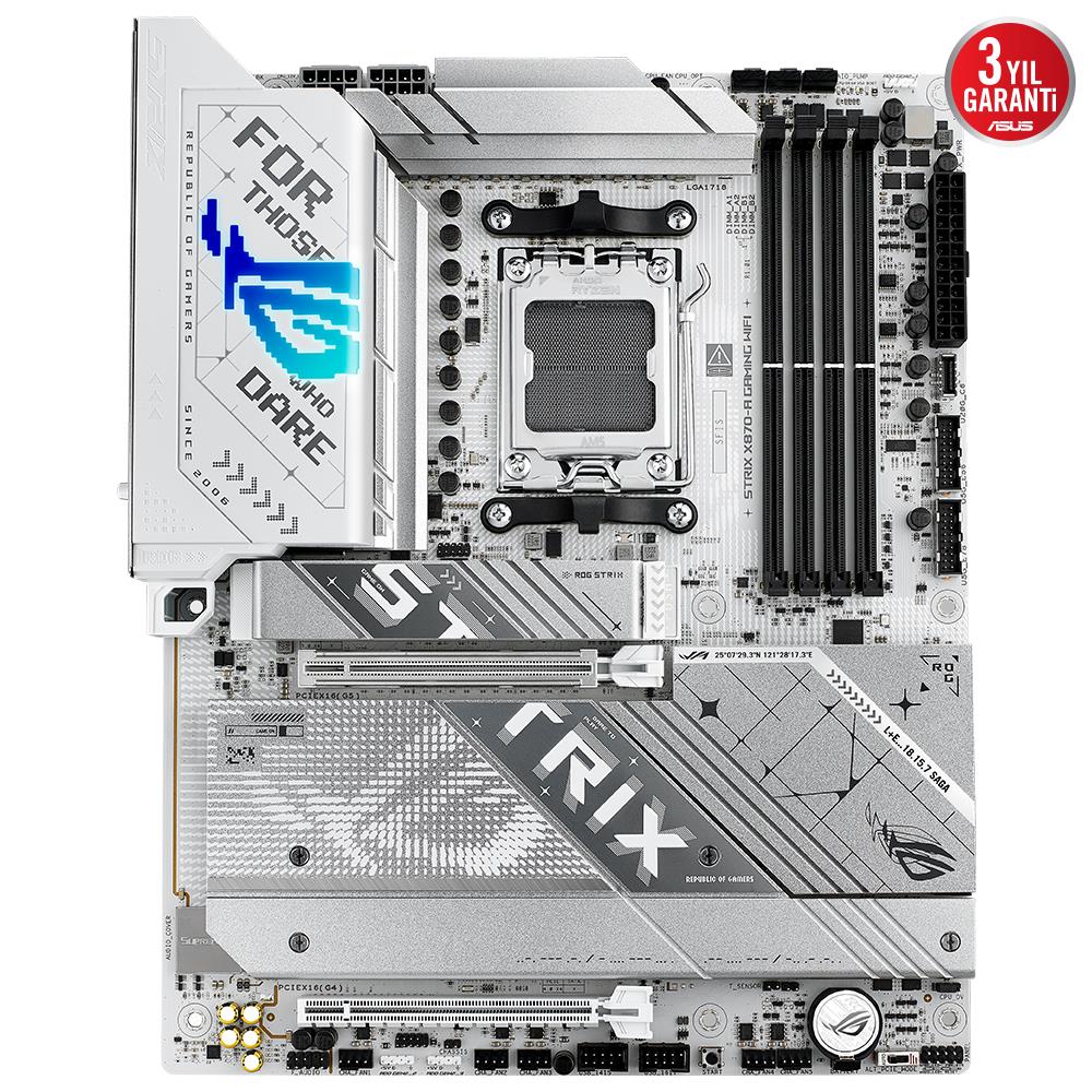 ASUS ROG STRIX X870-A GAMING WIFI 4xDDR5 DP/HDMI 4xM.2 AM5 ANAKART