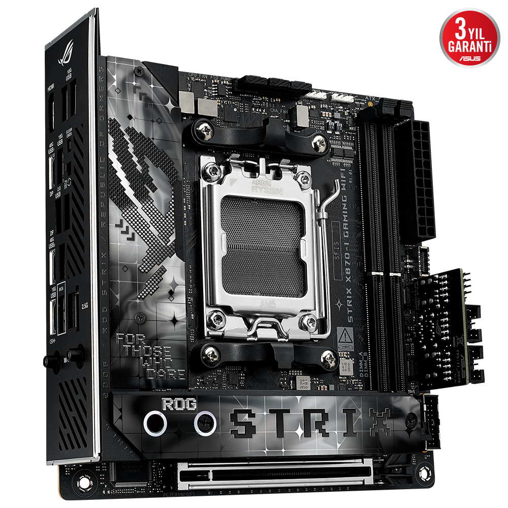 ASUS ROG STRIX X870-I GAMING WIFI7 DDR5 HDMI-DP TYPEC PCIE 5.0 AM5 mITX