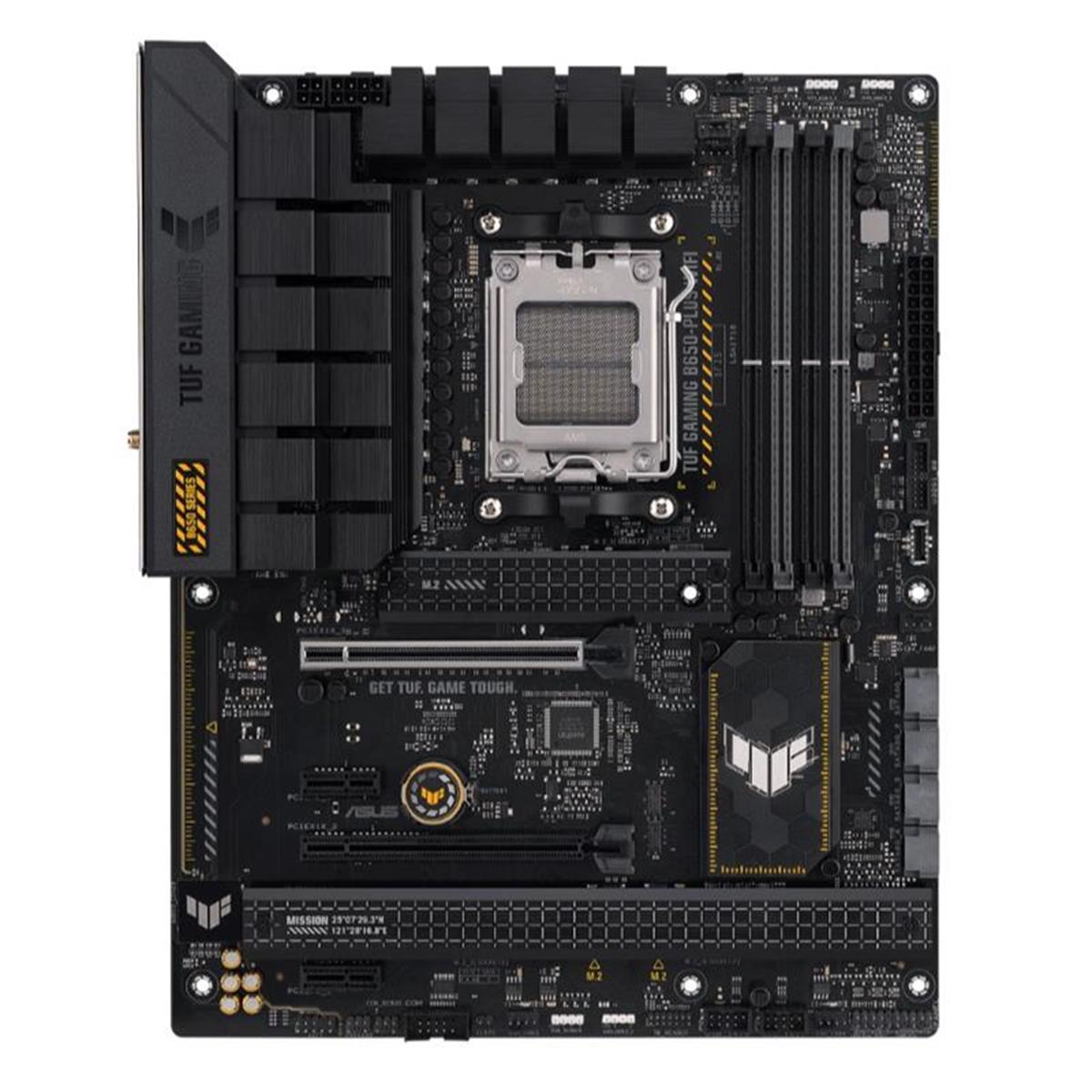 ASUS TUF GAMING B650-PLUS WIFI DDR5 6400MHZ 1XHDMI 1XDP 3XM.2 USB 3.2 ATX AM5 (AMD AM5 9000/8000/7000 SERİ İLE UYUMLU)