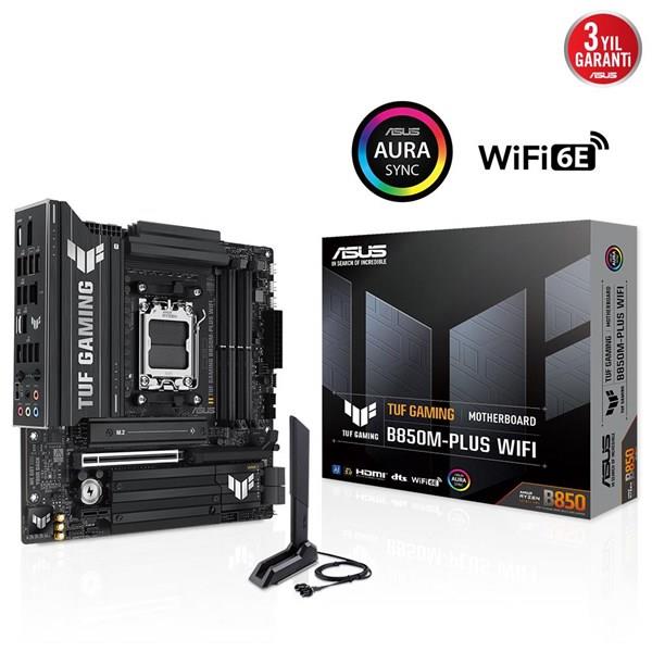 ASUS TUF GAMING B850M-PLUS DDR5 HDMI DP PCIE 5.0 AM5 ATX