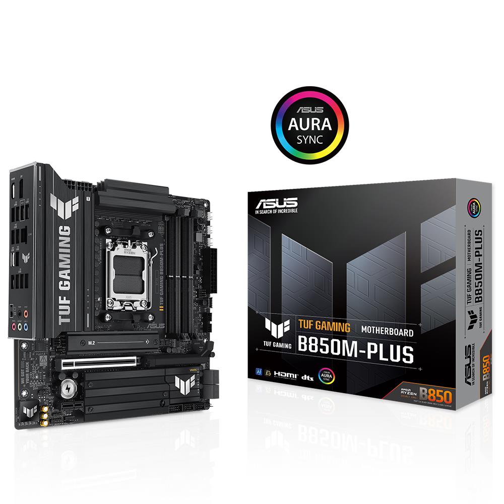 ASUS TUF GAMING B850M-PLUS WIF-7 DDR5 HDMI DP PCIE 5.0 AM5 mATX
