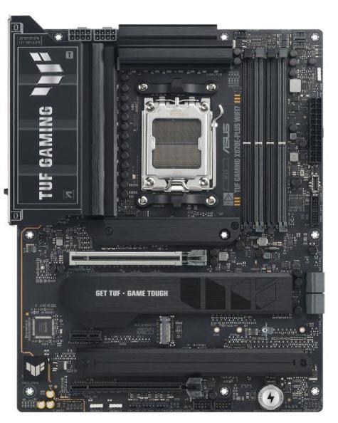 ASUS TUF GAMING X870E-PLUS WIFI7 X870 DDR5 (Vga Yok) GLan 2.5GB ATX AM5 AMD Anakart