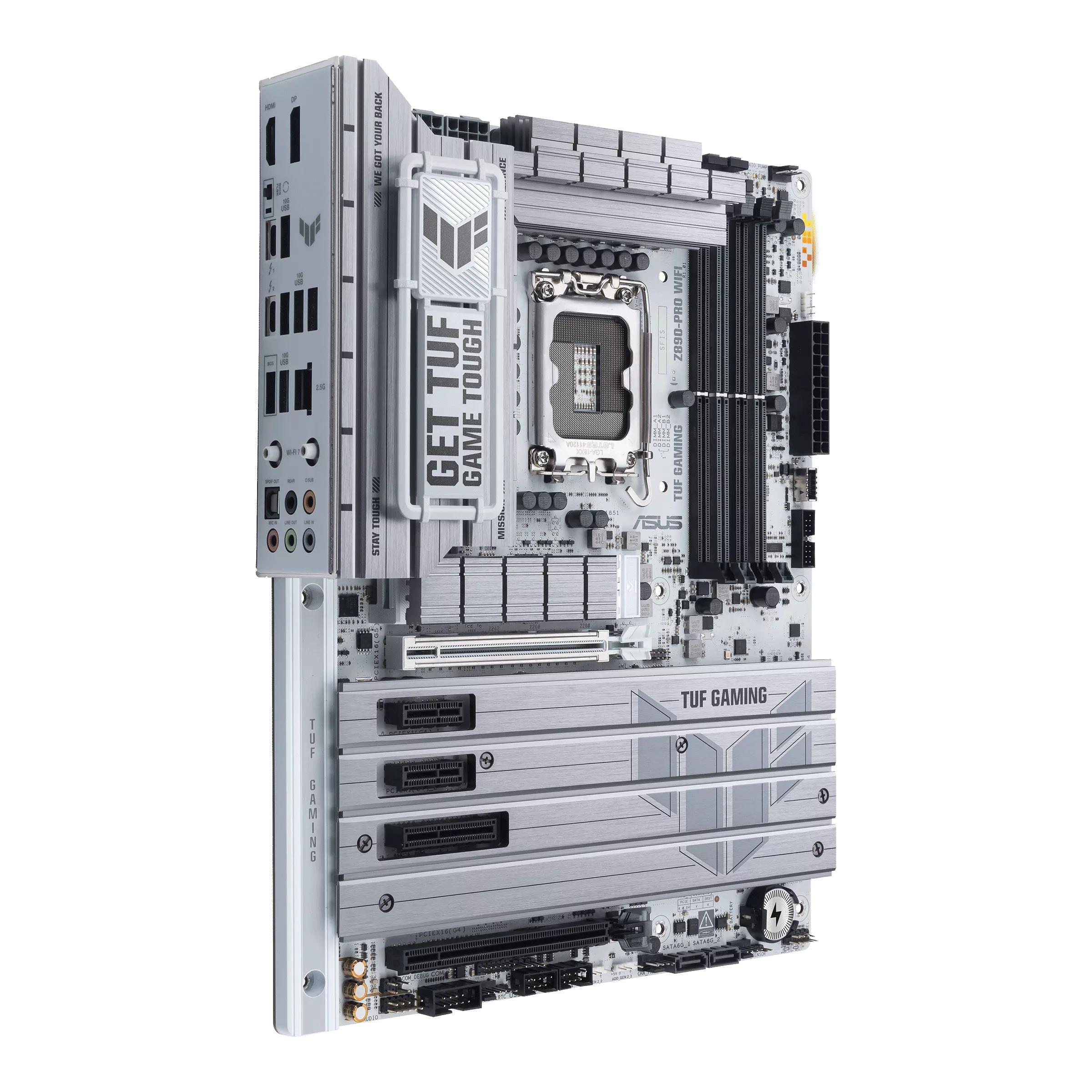 ASUS TUF GAMING Z890-PRO WIFI7 DDR5 THUNDERBOLT-HDMI DP PCIE 5.0 1851p ATX