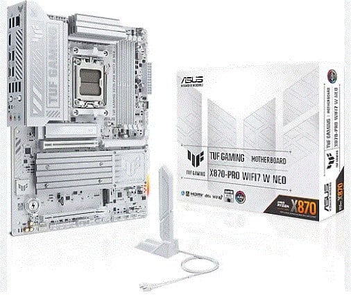 ASUS TUF GMG X870-PRO WIFI7 W NEO X870 DDR5 (Vga Yok) GLan 5GB ATX HD TYP-C WIFI BT AM5 AMD Anakart