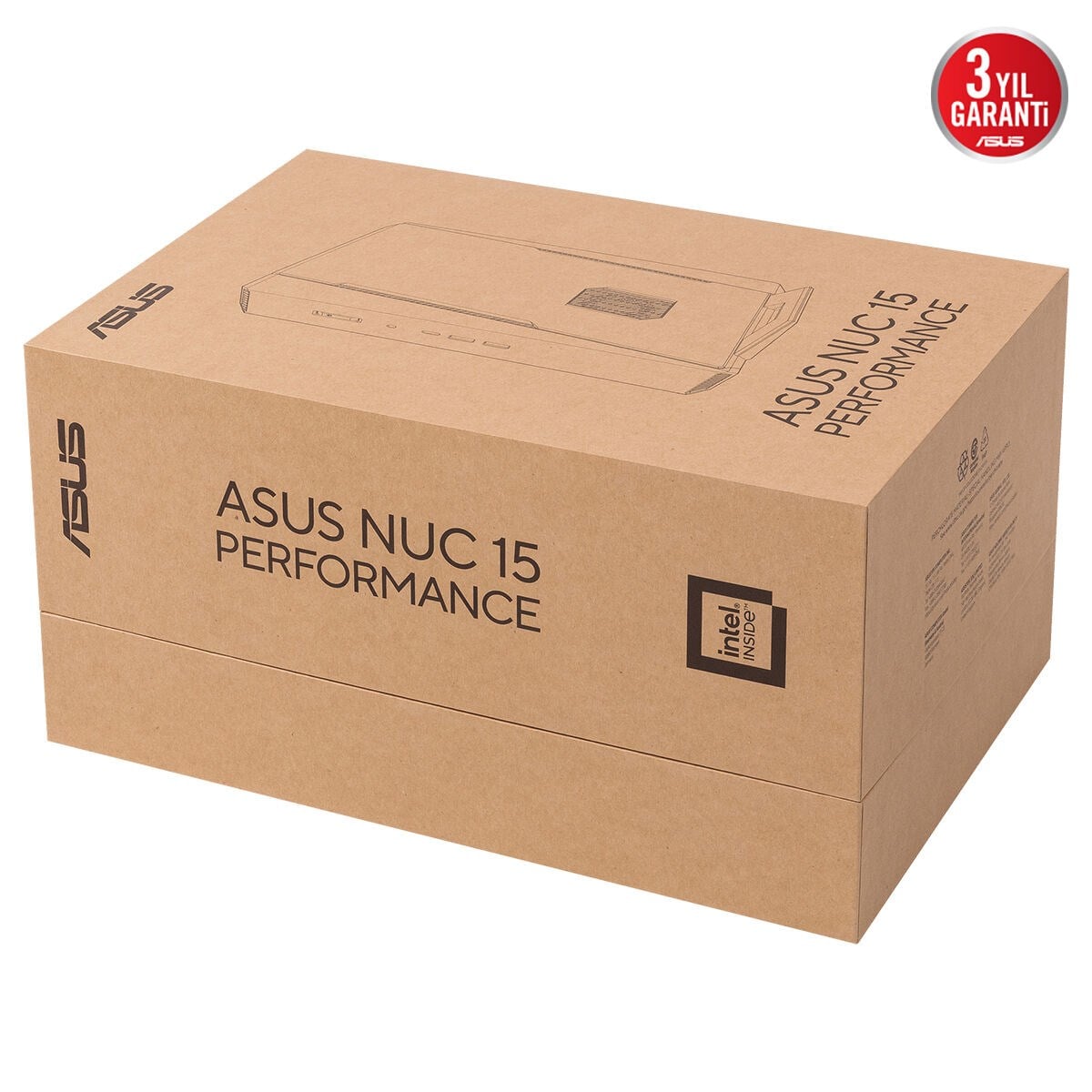 ASUS ULTRA 9 275HX-RAM DSİK YOK-12GB RTX5070-FDOS GAMING MINI PC / NUC15 PERFORMANCE RNUC15JNK9X40002 / 90AR00V1-M000B0