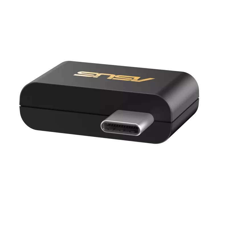 ASUS USB-BE93 MINI WIFI7 BE6500 Üç Bant Typec Kablosuz Ağ Adaptörü / 90IG0AK0-MO0B00