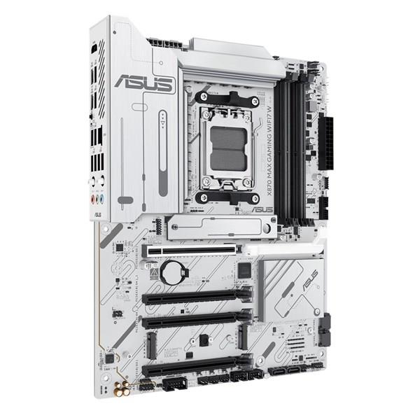 ASUS X870 MAX GAMING WIFI7 W DDR5 HDMI DP PCIE 5.0 AM5 ATX BEYAZ