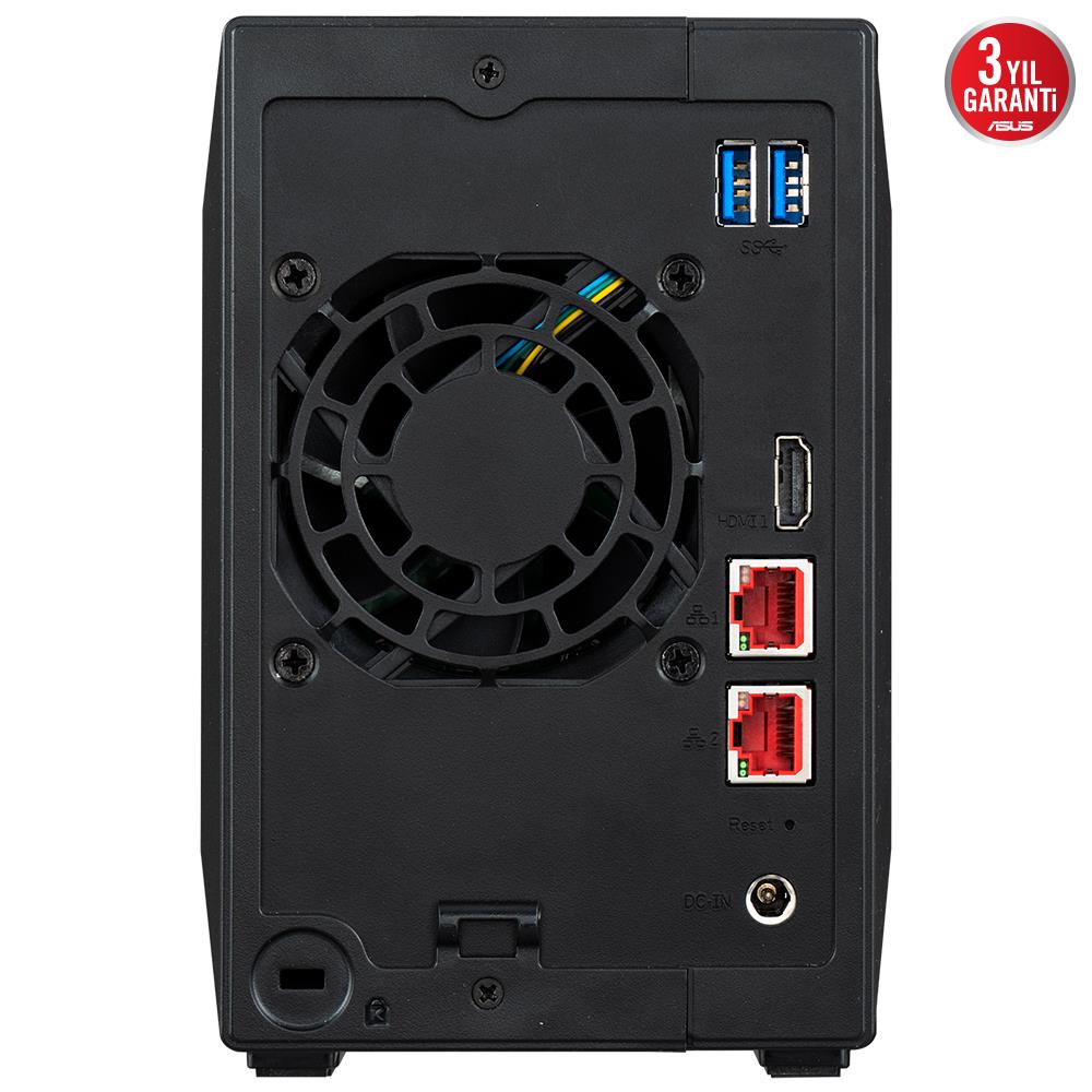ASUSTOR AS5402T 4GB 2 BAY 2x 2.5GLAN DEPOLAMA ÜNİTESİ