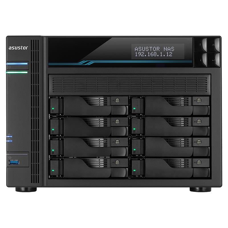 ASUSTOR AS6508T 8GB 8 BAY 2x 10G/1G / 2x 2,5G/1G/100M DEPOLAMA ÜNİTESİ