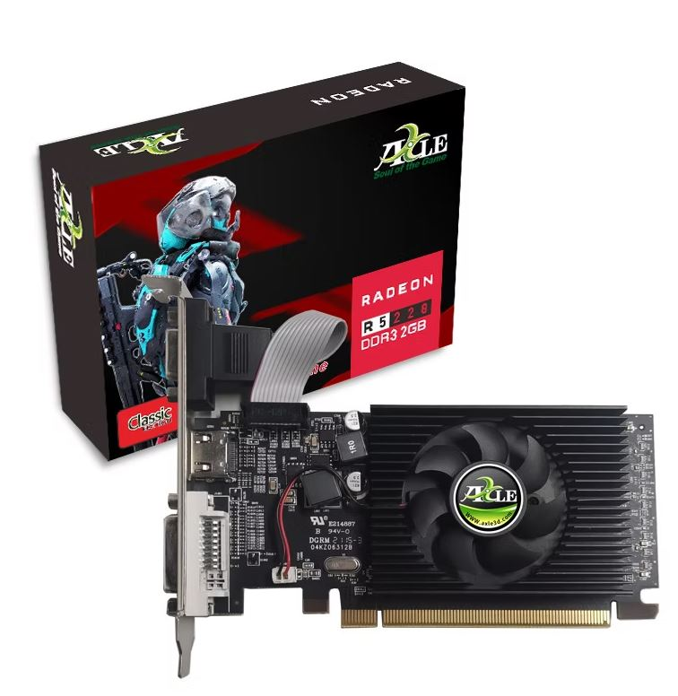 AXLE R5220 2GB  AX-R5 220/2GD3P4CDIL DDR3 64bit HDMI DVI VGA PCIe 16X