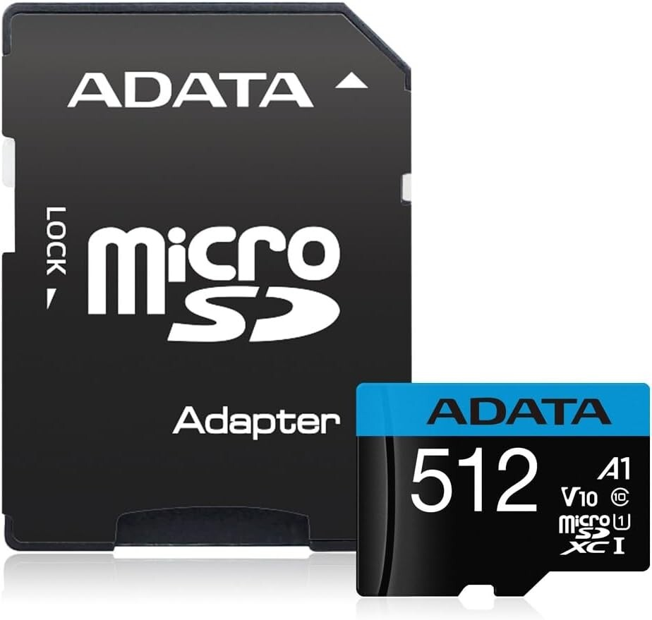 Adata 512GB AUSDX512GUICL10A1-RA1 Premier Class10 Adaptörlü MicroSDXC Hafıza Kartı