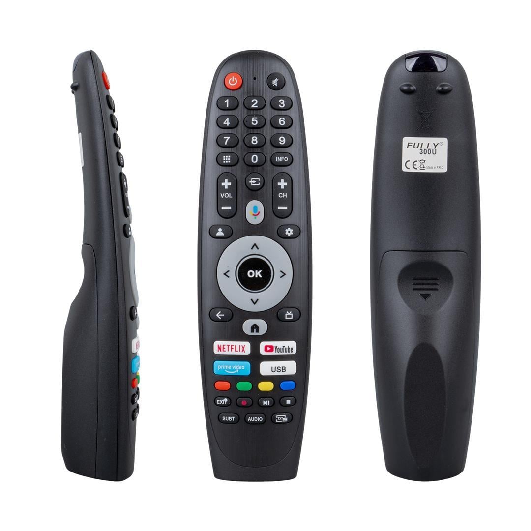 Altus Netflix - Youtube - Prime Video Tuşlu Ses Komutsuz Lcd Led TV Kumanda