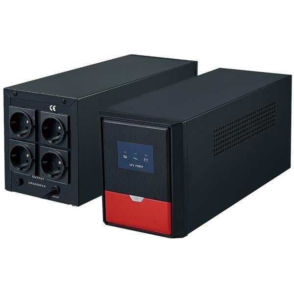 Andees AD-2000 2000VA 12V9AhX2 UPS Kesintisiz Güç Kaynağı Line - İnteraktif (430x210x235Mm)